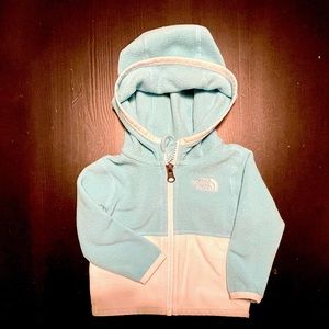 North Face Infant Glacier Full Zip Hoodie